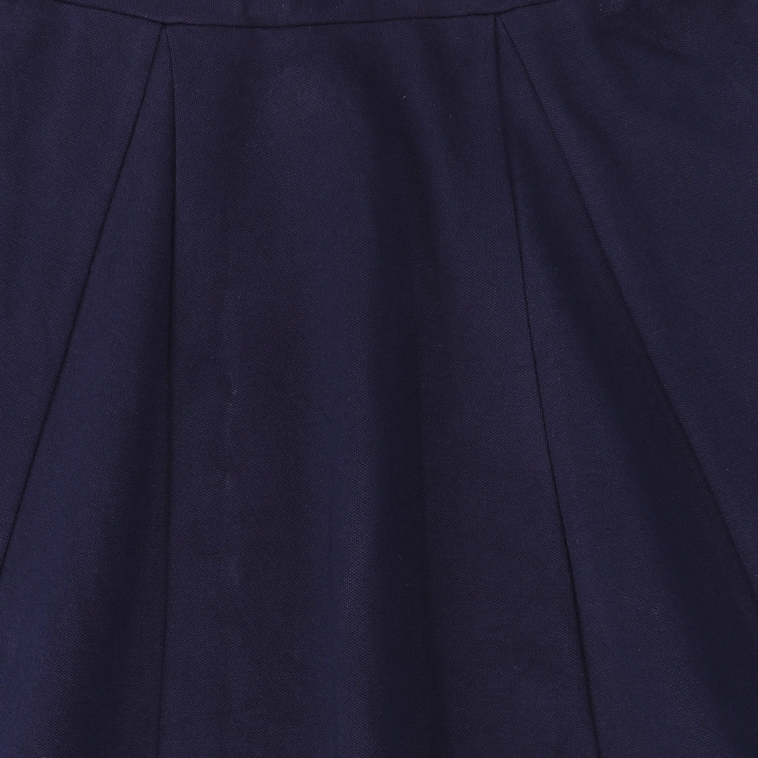 BACE COLLECTION NAVY PIQUE CIRCLE SKIRT [FINAL SALE]