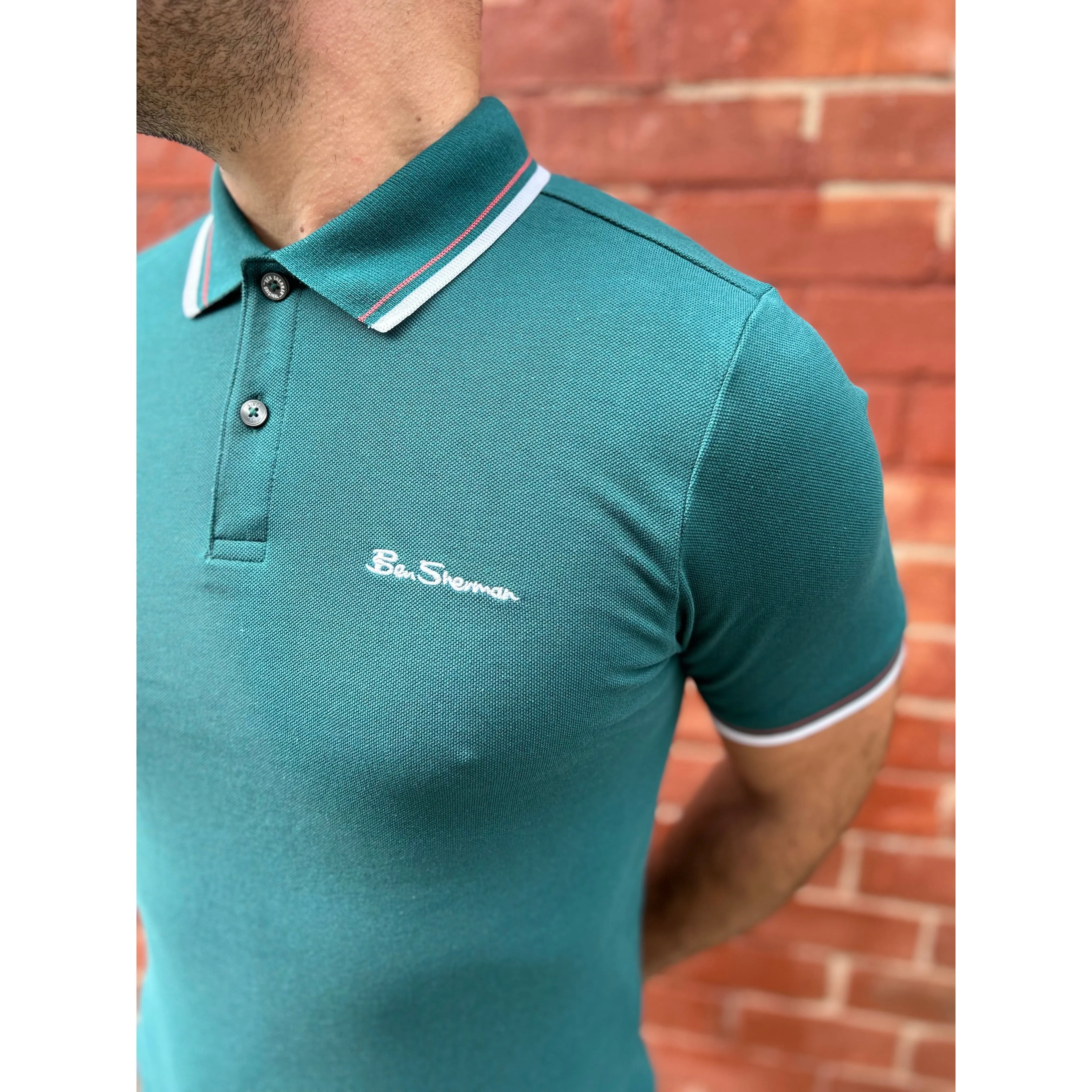 Ben Sherman - Signature Pique Jade - Polo
