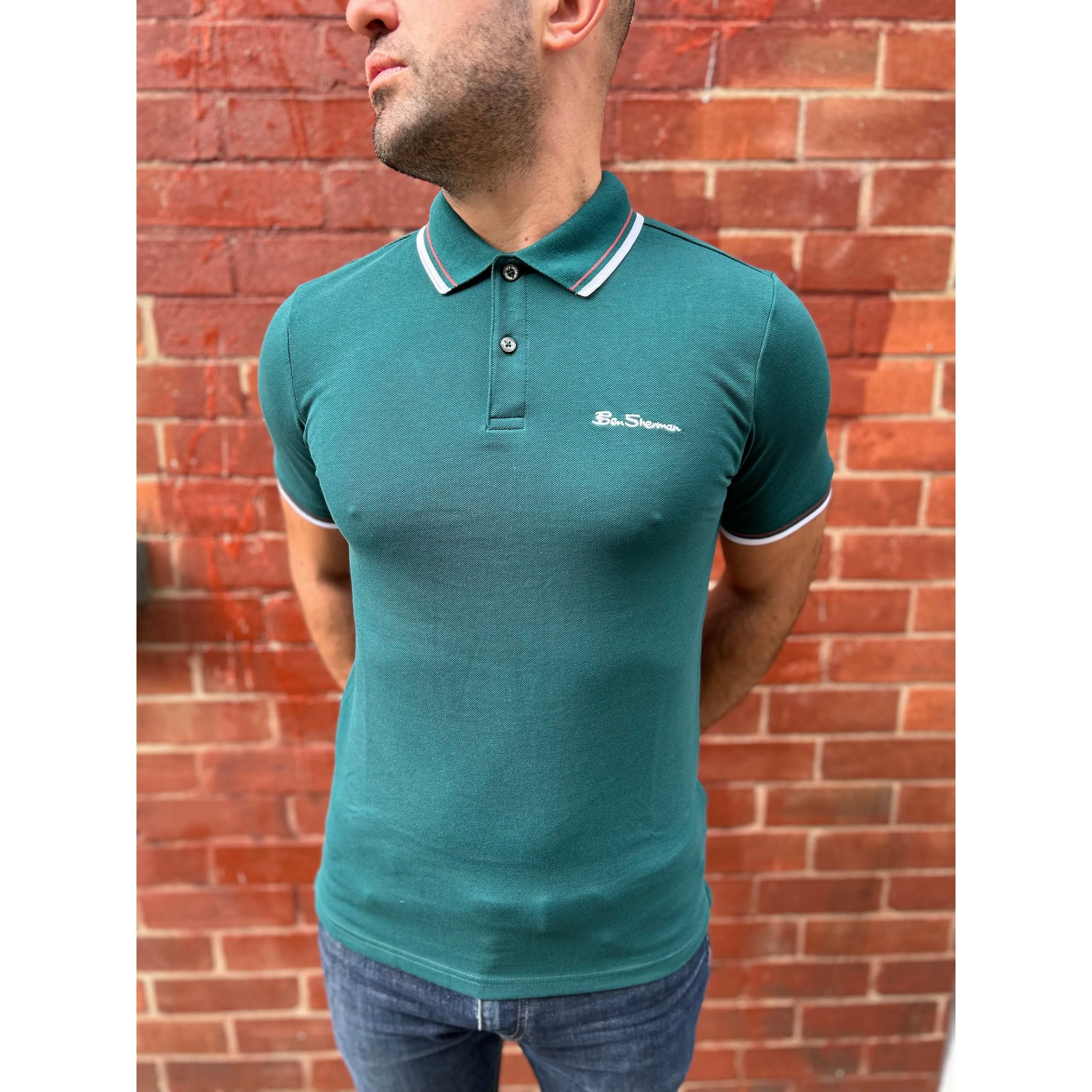 Ben Sherman - Signature Pique Jade - Polo