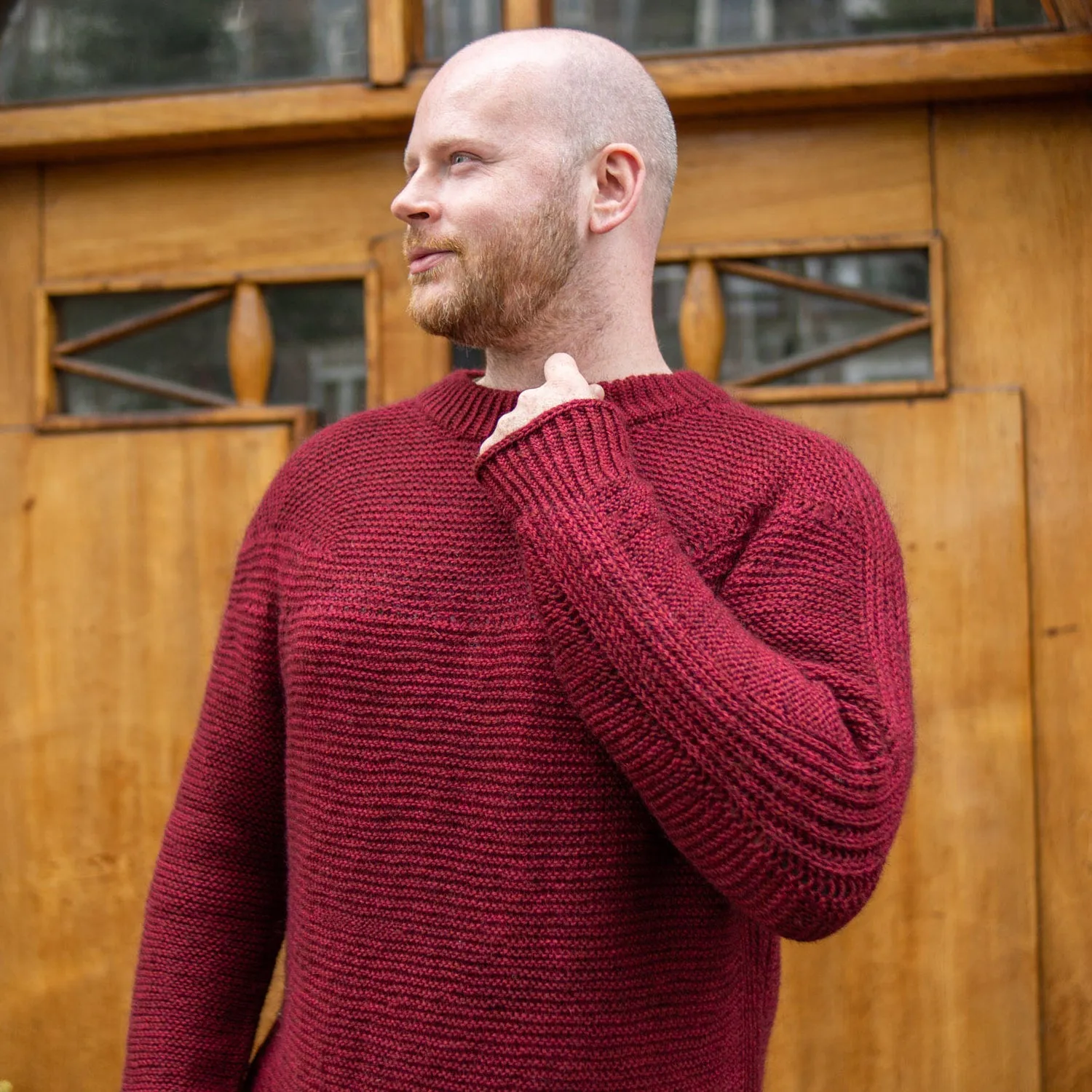 BRIOGARTER SWEATER - NORTH SEA