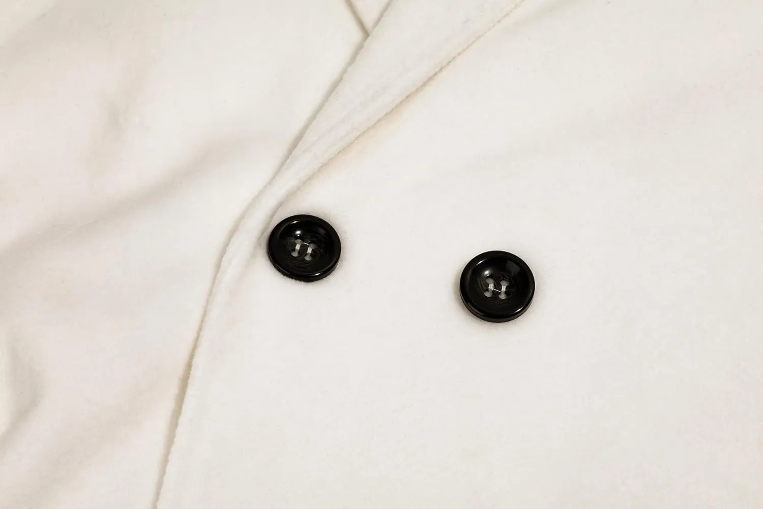 CHARTOU Women's Oversized Notched Collar Wool Blend Single Breast Midi Long Trench Coat