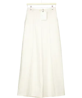 Lounge Cream Wide-leg Tailored Trousers UK XS