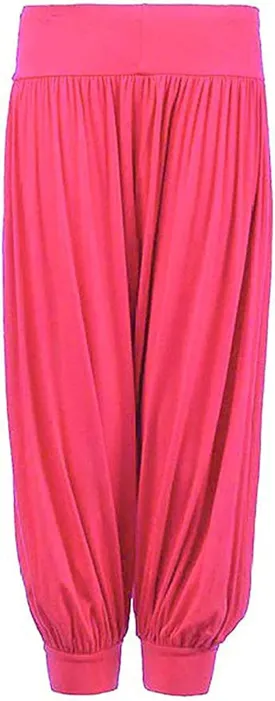 Loxdonz Kids Harem Loose Casual Baggy Sports Dancing Pants Girls Harem Children Trouser