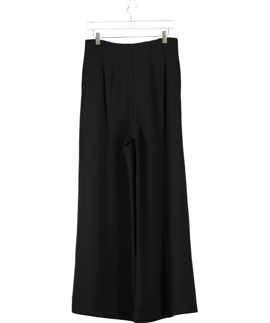 Mint Velvet Limited Edition Black High Waisted Wide Leg Trousers UK 12