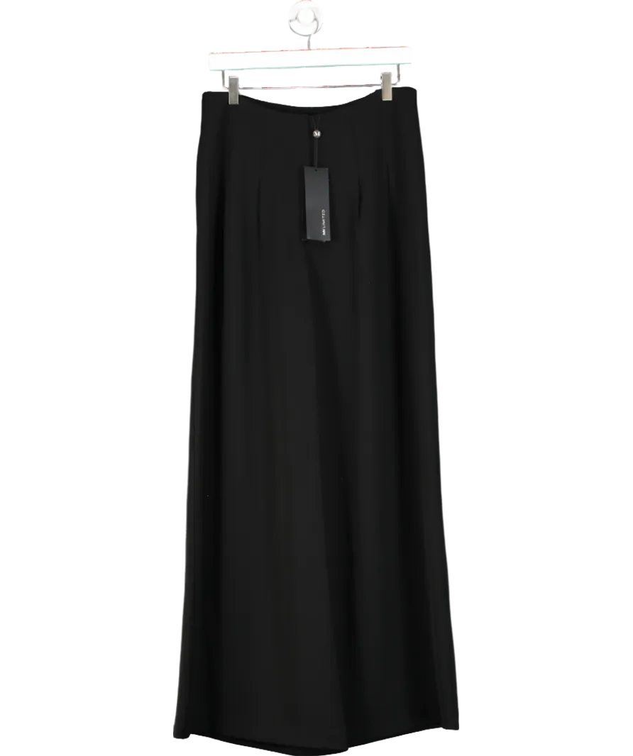 Mint Velvet Limited Edition Black High Waisted Wide Leg Trousers UK 12