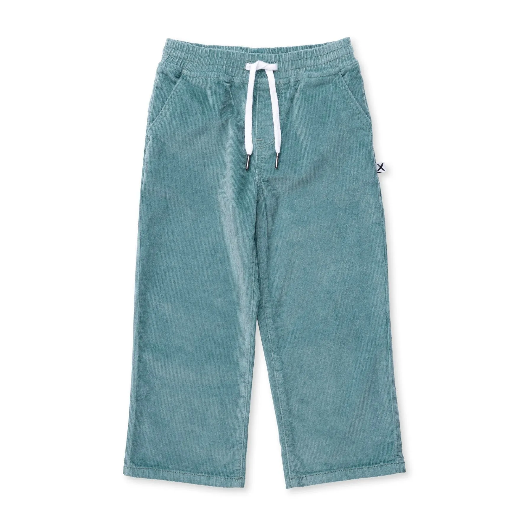 Minti Cosy Cord Pants - Muted Green