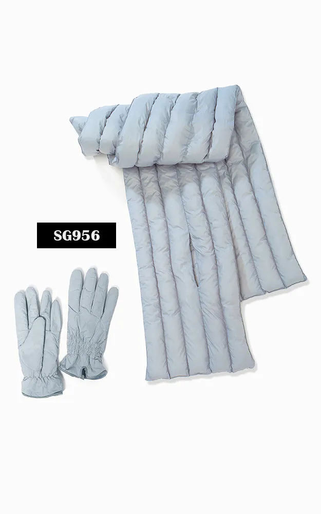 SM956 Basic Puffer Scarf